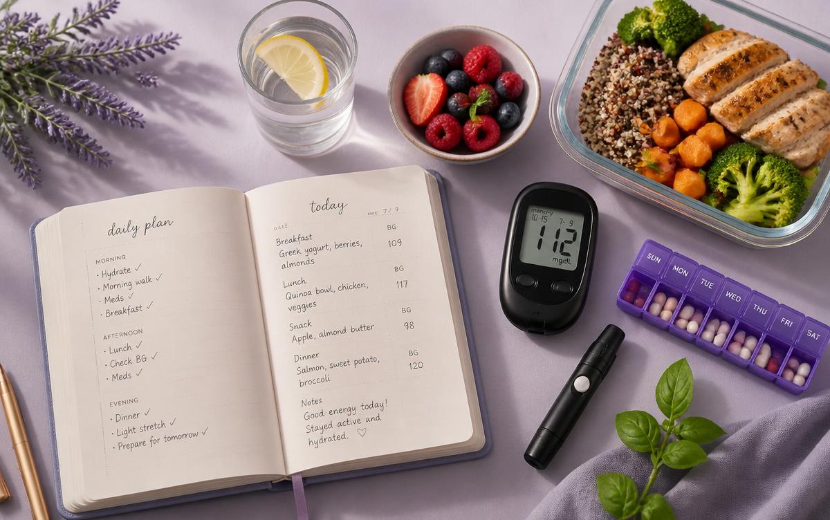 Diabetic Daily Calendar cover